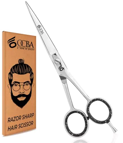 OCBA Tijeras de Peluquería Profesional de 6 Pulgadas para Corte de Pelo
