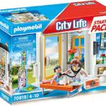 PLAYMOBIL 70818 Starter Pack Pediatra - Juguete para Niños a Partir de 4 Años