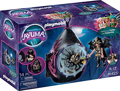 PLAYMOBIL Refugio de Las Bat Fairies - Aventuras de Ayuma para niños a partir de 7 años