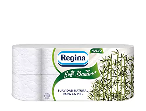 Regina Soft Bamboo - 18 Rollos de Papel Higiénico 3 Capas