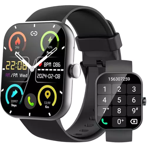 Smartwatch Bluetooth IP68 con 100+ Modos Deportivos y Monitor de Sueño
