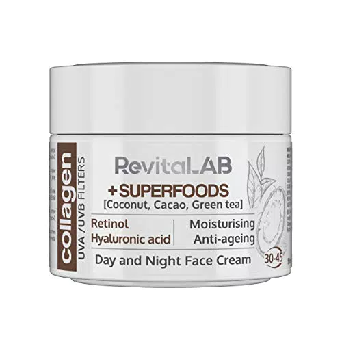 RevitaLAB Crema Hidratante Anti-Aging con Colágeno y Ácido Hialurónico