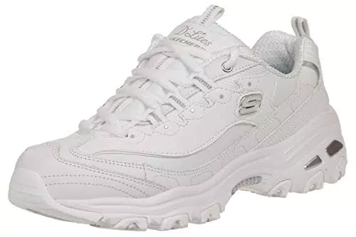 Skechers D'Lites Biggest Fan, Zapatillas Mujer, Negro