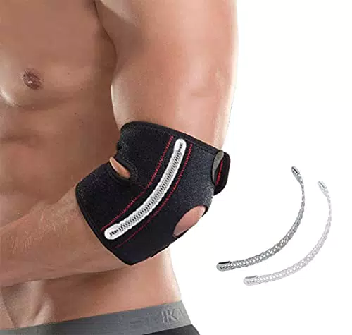 Vintree Codera Deportiva Ajustable para Tendinitis y Alivio del Dolor