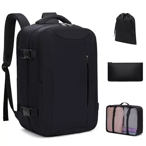 Xkdoai Mochila de Viaje de Cabina para Ryanair con Organizador de Equipaje