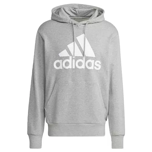 Adidas Essentials Hoodie con Logo Grande para Hombre