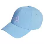 Adidas Gorra de béisbol ligera unisex con logotipo bordado
