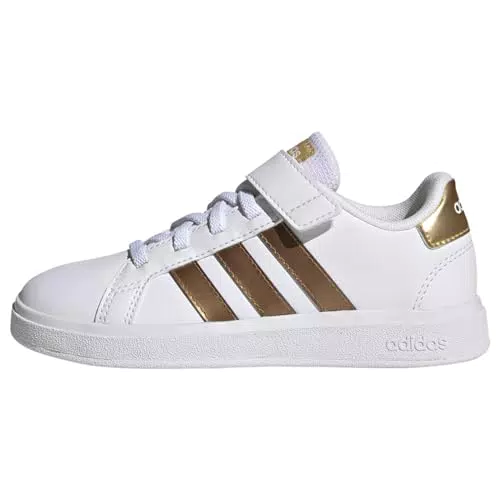 Adidas Grand Court Zapatillas Unisex para Niños, Estilo Sostenible y Cómodo
