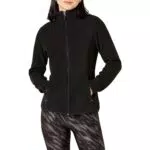 Amazon Essentials Chaqueta de forro polar suave con cremallera completa para mujer