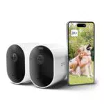 Arlo Pro 5 Cámara de Vigilancia WiFi Exterior 2K con Sensor de Movimiento y Visión Nocturna