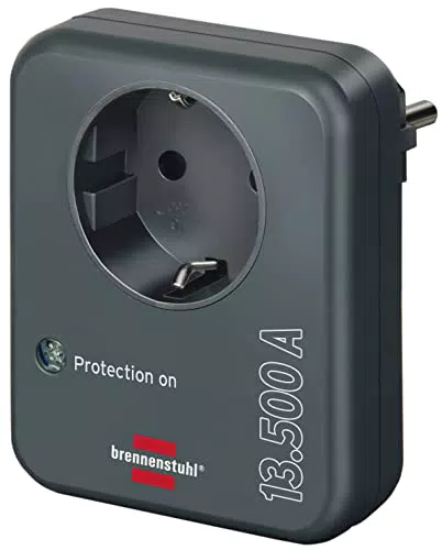 Brennenstuhl adaptador de enchufe con protección contra sobretensiones 13.500A