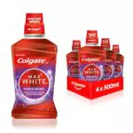 Colgate Enjuague Bucal Max White Reveal - Dientes más blancos, sin alcohol