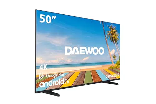 Daewoo 50DM60UA - Televisor Android 50" 4K HDR con Dolby Vision y Chromecast