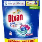 Dixan Total Detergente en Cápsulas para Lavadora: limpieza y frescor garantizados