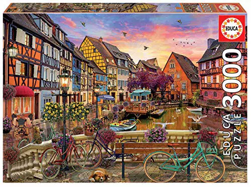Educa Puzzle Colmar, Francia - Incluye Servicio de Pieza Perdida, 120 x 85 cm