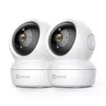 EZVIZ C6N Cámara de Vigilancia WiFi 360º 1080P con Visión Nocturna y Audio Bidireccional