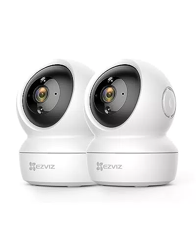 EZVIZ C6N Cámara de Vigilancia WiFi 360º 1080P con Visión Nocturna y Audio Bidireccional