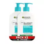 Garnier Pure Active Gel Limpiador Hidratante con Ácido Hialurónico y Ceramida