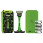 Gillette Labs Razer Maquinilla de Afeitar con Barra Exfoliante y Base Magnética