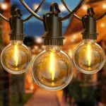 Guirnalda de Luces Exterior G40 Impermeable para Jardín y Fiesta