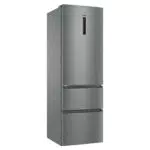 Haier HTR3619ENMN - Frigorífico Combi Inverter Total No Frost, 348 L, 60 cm