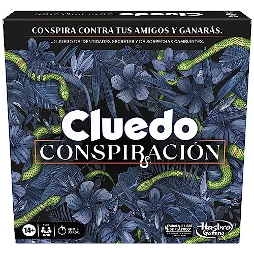 Hasbro Gaming Clue Conspiracy - Juego de Estrategia en Español