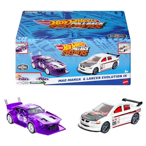 Hot Wheels - Pack de 5 coches a escala 1:64 para coleccionistas y niños a partir de 3 años