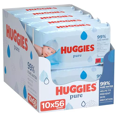Huggies Toallitas para Bebé - Suavidad y Protección para la Piel del Bebé