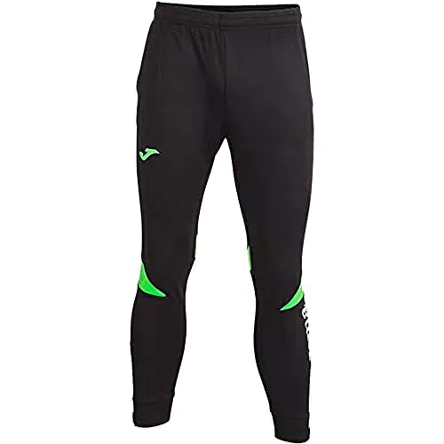 Joma Championship VI Pantalón Deportivo, Hombre, Negro Rojo