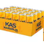 Kas Naranja Zero - Refresco sin azúcar en lata de 330 ml