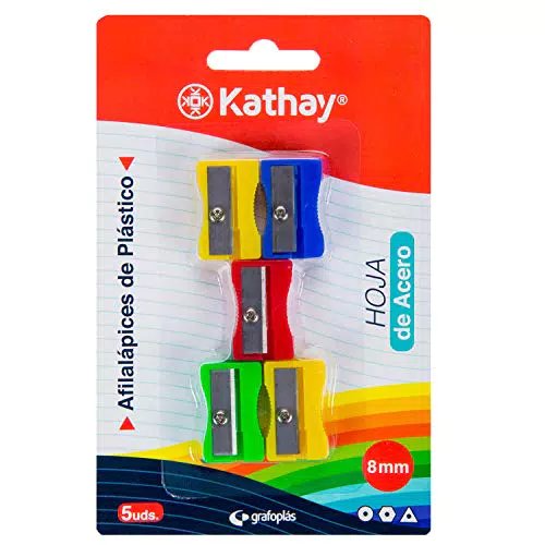 Kathay Sacapuntas de Plástico con Hoja de Acero, Modelo 86614099