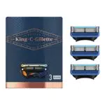 King C. Gillette Cuchillas de Afeitar Hombre para Máquina de Afeitar con Precisión Integrada
