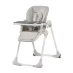 Kinderkraft YUMMY Trona bebé ajustable, portátil y plegable con reposapiés