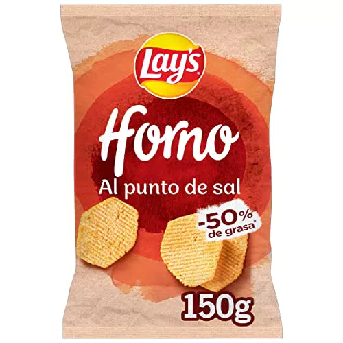 Lay's Patatas Horneadas con Sal - Sabor Irresistible para Compartir