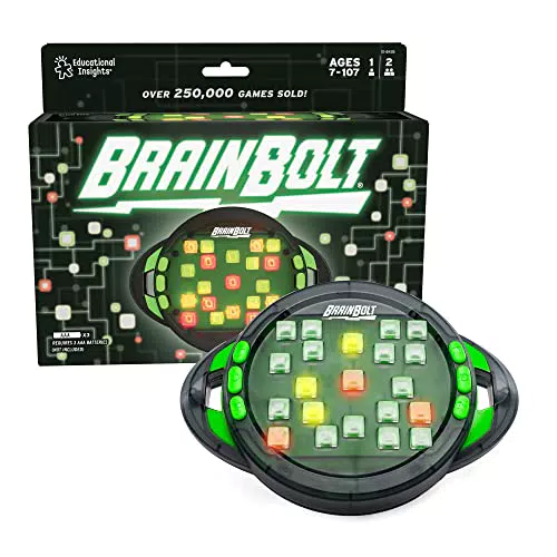 Learning Resources BrainBolt - Juego de Memoria para Todas las Edades