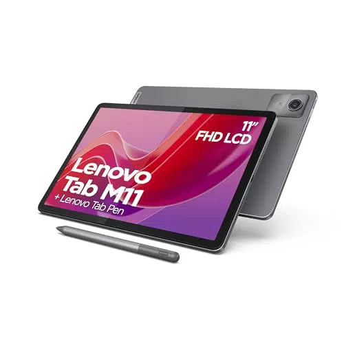 Tablet Lenovo Tab M11 - Pantalla de 11" Full HD, 8GB RAM, 128GB Ampliables, 4 Altavoces, Android 13