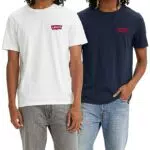 Levi's 2-Pack Crewneck Graphic Tee, Camiseta, Hombre