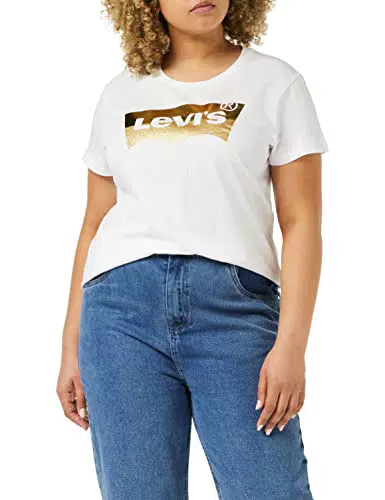 Levi's The Perfect tee T-Shirt, Stonewashed Black, XS para Mujer