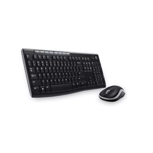 Logitech MK270 Combo Teclado y Ratón Inalámbrico para Windows 2,4 GHz