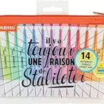 STABILO Marcador Swing Cool - Estuche con cremallera para escritura creativa