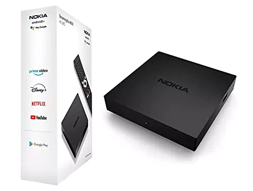 Nokia Streaming Box 8010 - Android TV Box Ultra HD 4K con Chromecast y WiFi