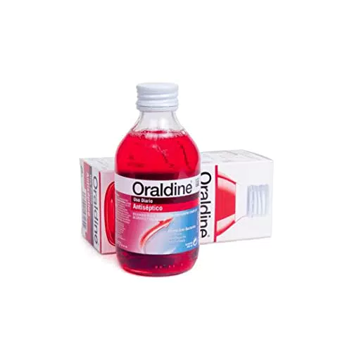 Oraldine Colutorio Antiséptico de Uso Diario con Doble Poder Antibacterial