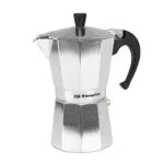 Orbegozo KF 600 - Cafetera italiana de aluminio con mango ergonómico y filtro desmontable