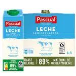 Pascual Leche Semidesnatada Bienestar Animal - Pack 6 unidades