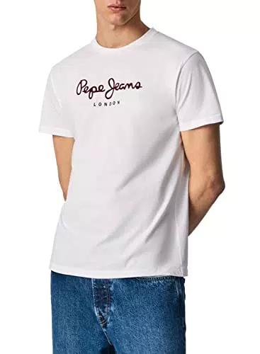 Pepe Jeans Eggo N, Camiseta Hombre, Gris, M