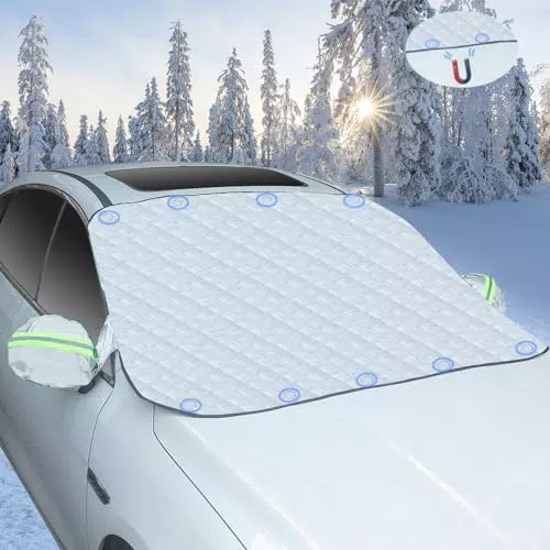 PHYLES Protector de Parabrisas Magnético para Invierno - Cubierta Plegable