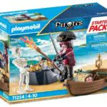 PLAYMOBIL Starter Pack Pirata con Bote de Remos - A partir de 4 años