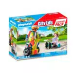 PLAYMOBIL Pack de Rescate con Balance Racer 71257 para niños a partir de 4 años