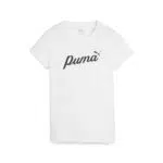 PUMA ESS+ Script Tee Unisex - Camiseta de Moda para Hombre y Mujer