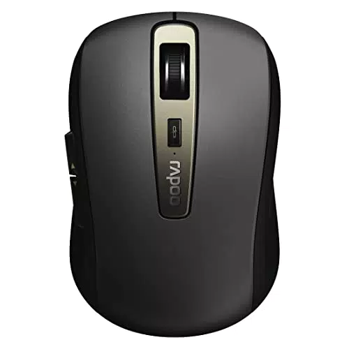 Rapoo MT350 - Ratón inalámbrico multimodo con Bluetooth y 2,4 GHz, dpi ajustables